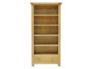 Baxter oak 1 drawer bookcase